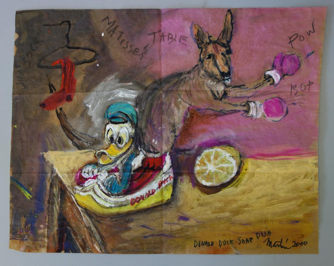 James Martin (WA, b-1928) Donald Duck Soap Dish (1 of 1)