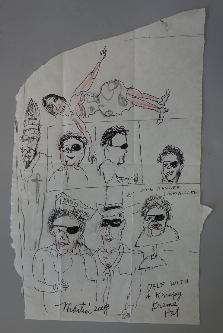 James Martin, Dale (Chihuly) with Krispy Kreme Hat (1 of 1)