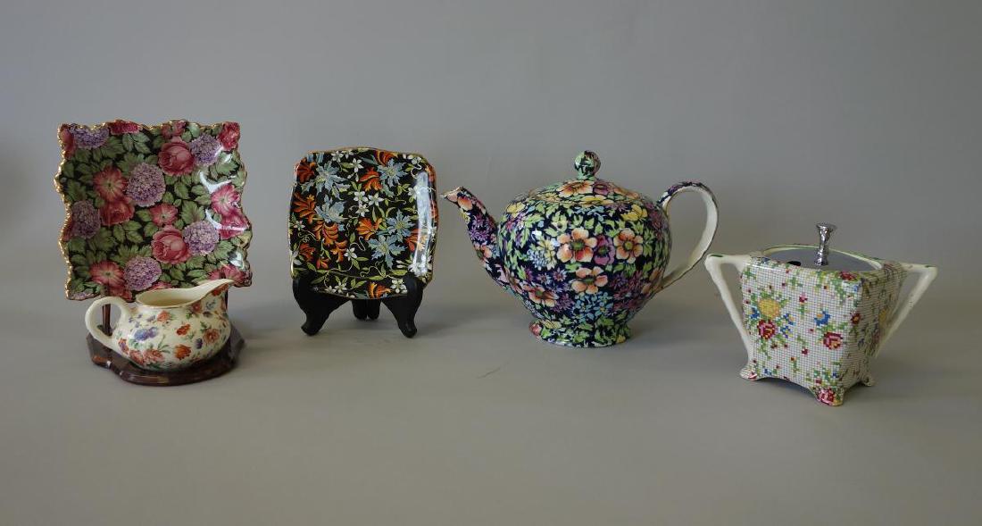 Grimwades Royal Winton Teapot & Tray Chintz Ptn + (1 of 6)