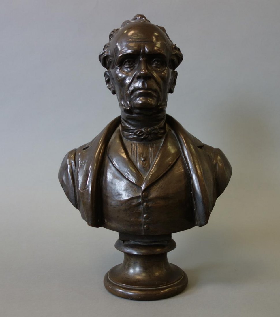 Prosper D' Epinay, 19thc Bronze Bust, Barbedienne (1 of 5)
