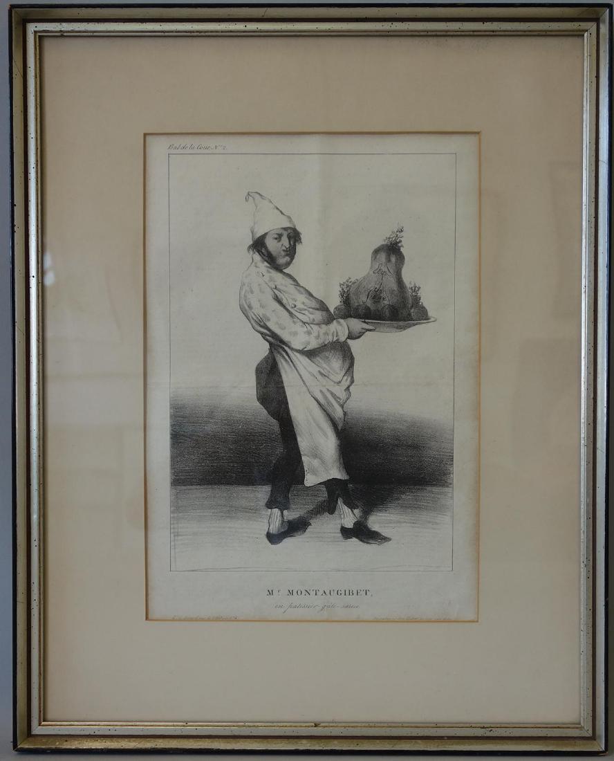 Honore Daumier, Mr. Montaugibet as Bad Pastry Chef (1 of 4)
