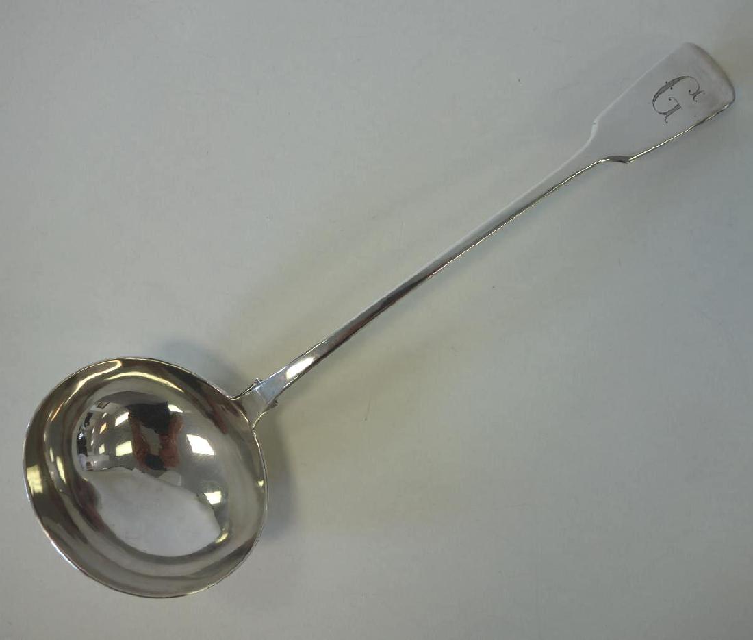 Charles Eley, English Sterling Punch / Soup Ladle (1 of 2)