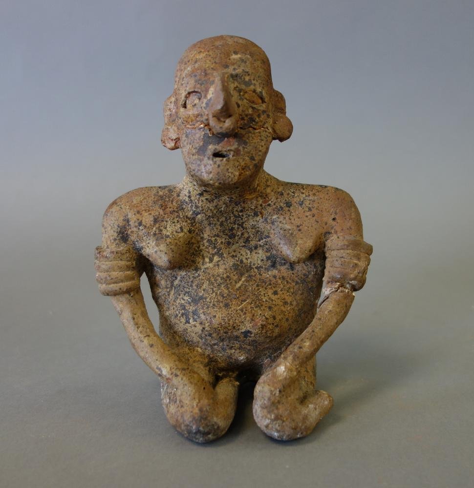 Pre-Columbian Earthenware Figure (1 of 6)