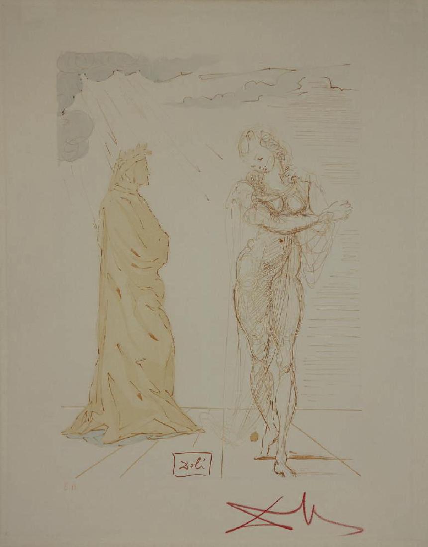 Salvador Dali, Inferno Canto 2, Divine Comedy (1 of 2)
