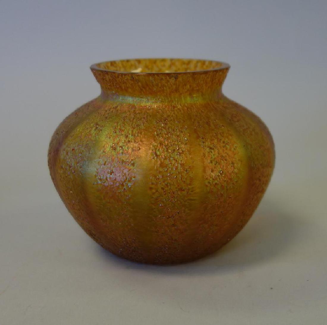 Kralik Style Art Nouveau Glass Vase (1 of 2)