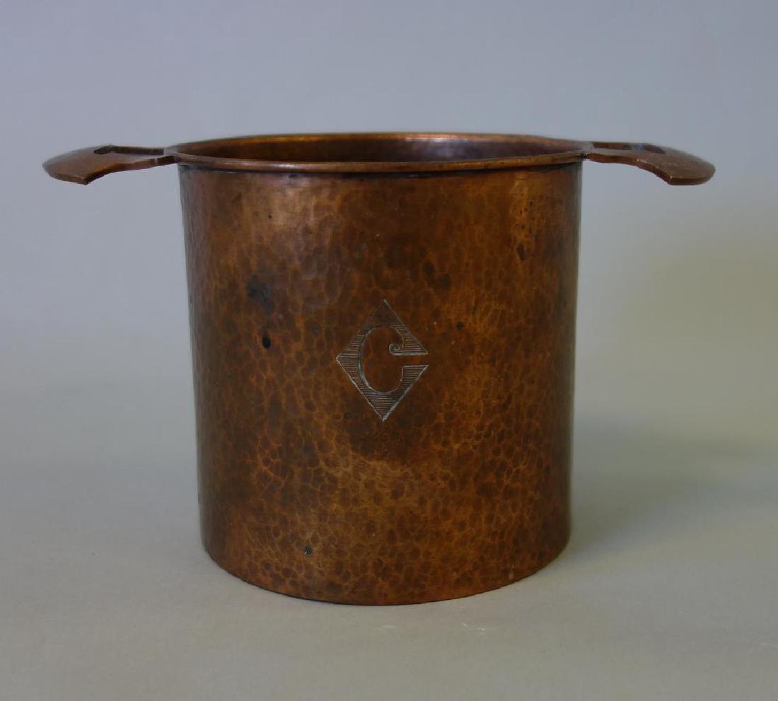 Arts & Crafts Hand Hammered Copper Vessel (1 of 1)