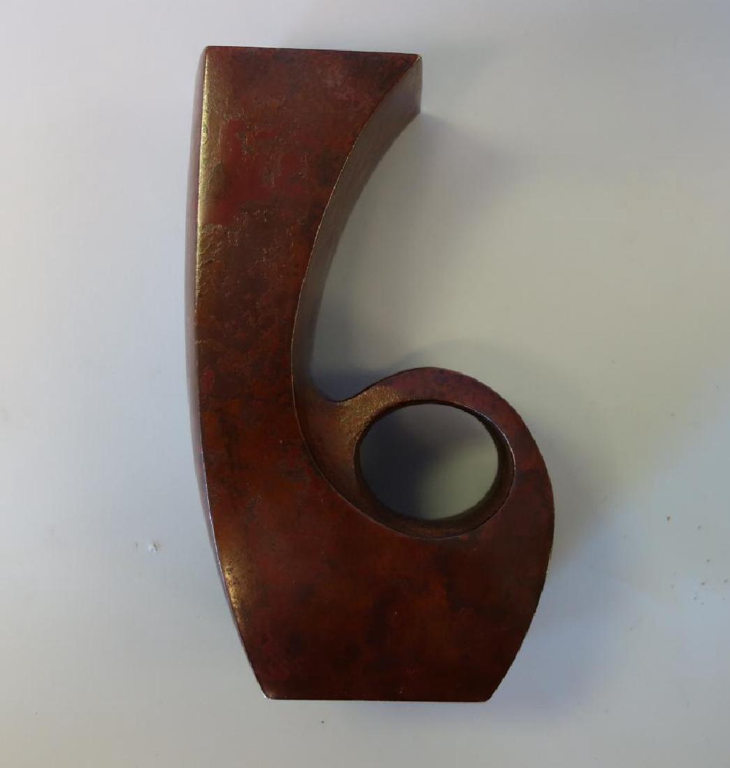 Japanese Bronze Showa Sculptural Vessel (1 of 1)