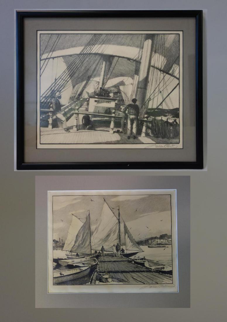 Gordon Grant (1875-1962) 2 Signed Lithographs (1 of 3)