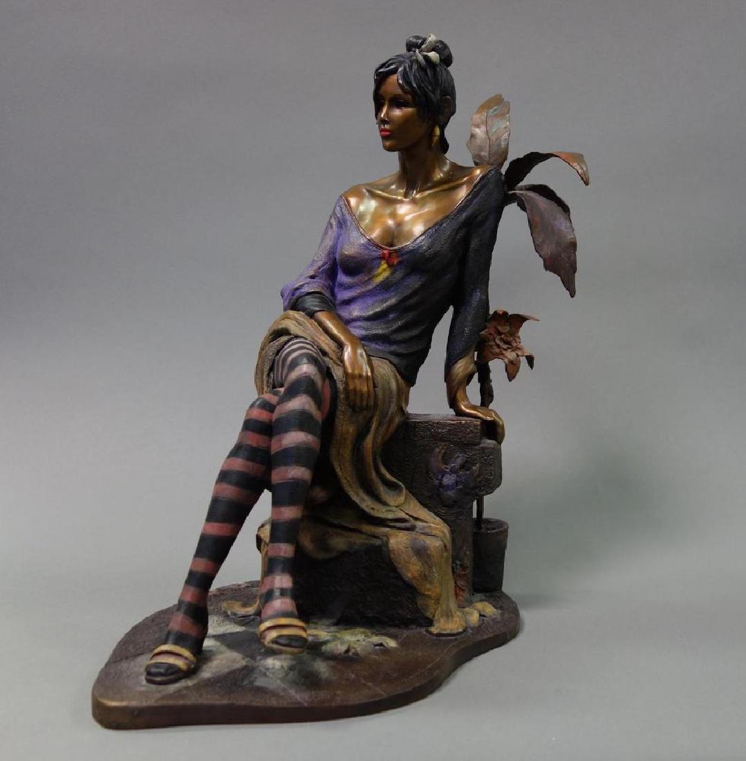 Isaac Maimon (b-1951) Bronze, Monique (1 of 6)