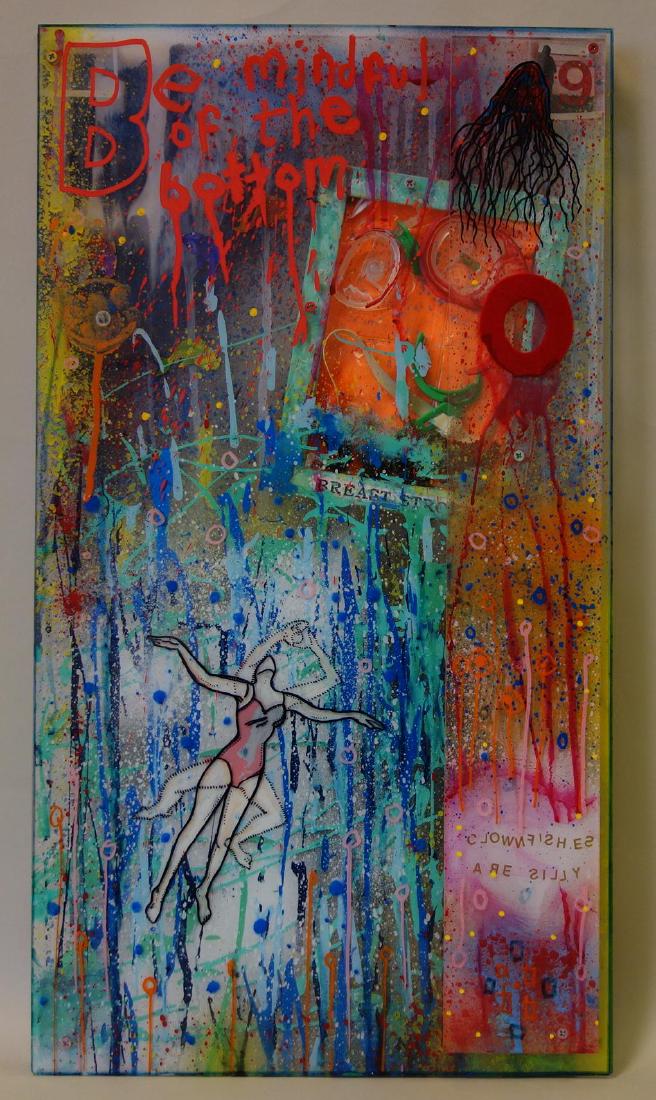 Graham Callam, Acrylic Painting, I Can't Swim (1 of 7)