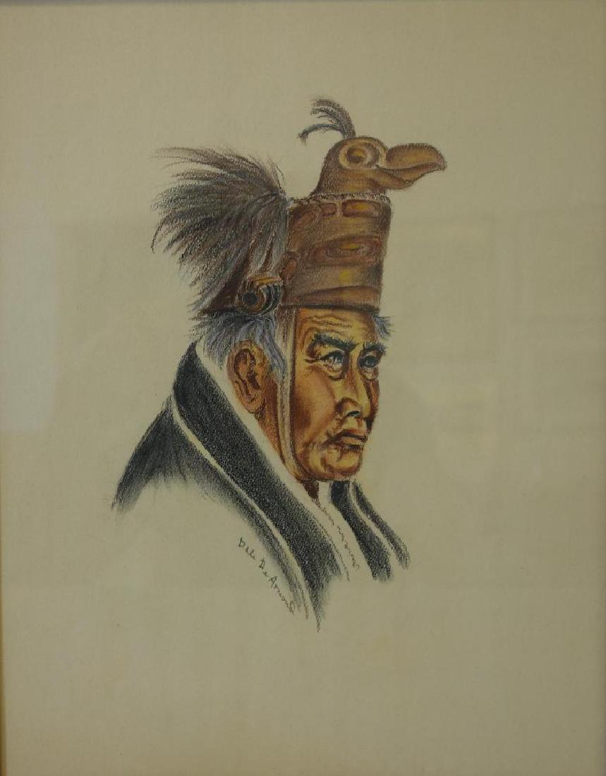 Dale DeArmond (1914-2006) Medicine Man, Painting (1 of 4)