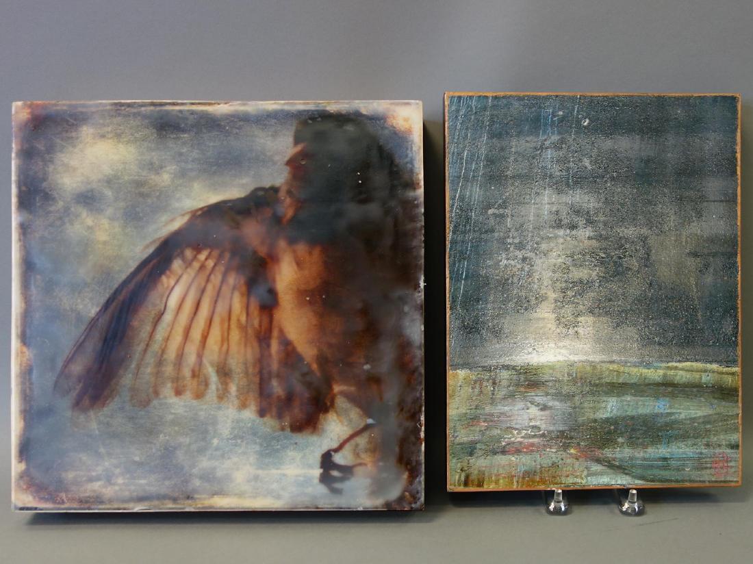 2 Encaustics, Joe Menth & Kathy Hastings (1 of 3)