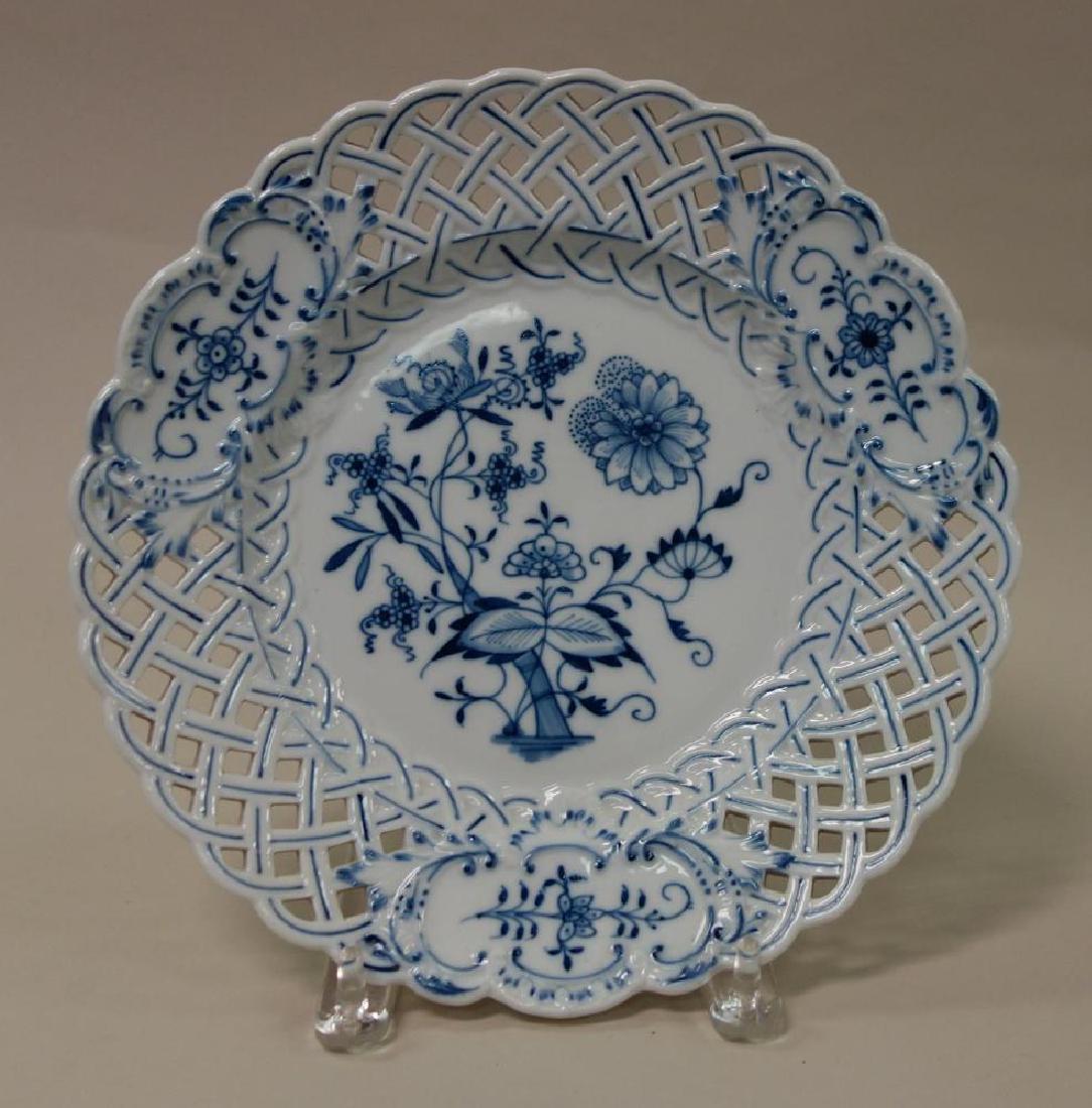 Meissen Blue Onion Porcelain Serving Platter (1 of 2)