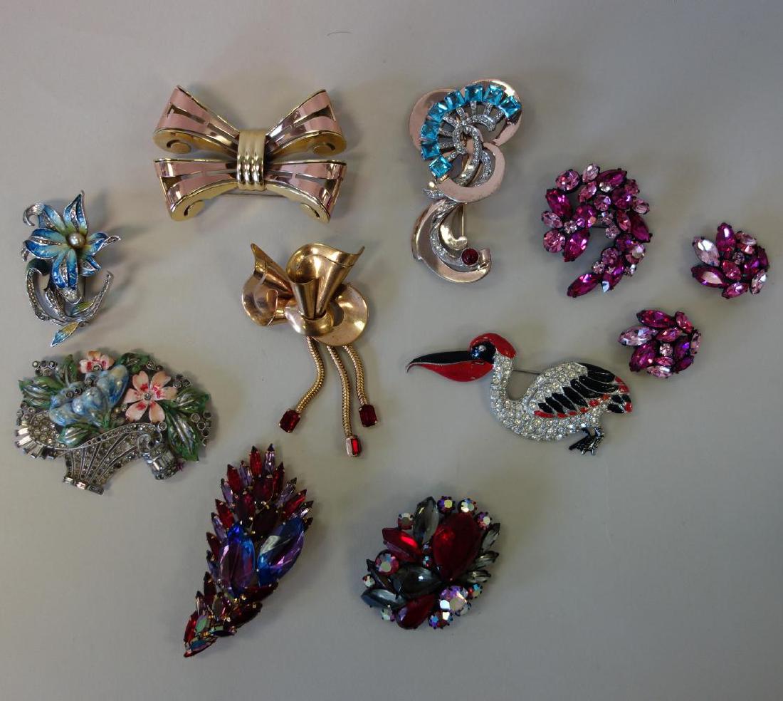 Vintage Costume Jewelry Brooches Regency Monet Feb 01 2018