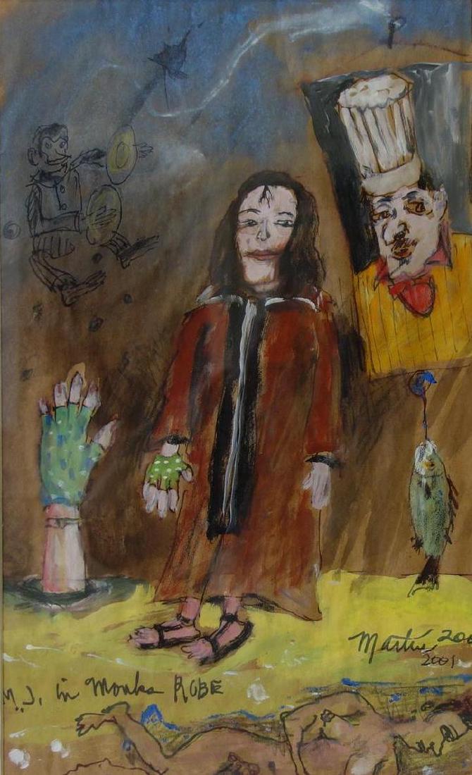 James Martin (b-1928) Michael Jackson Fantasy (1 of 3)