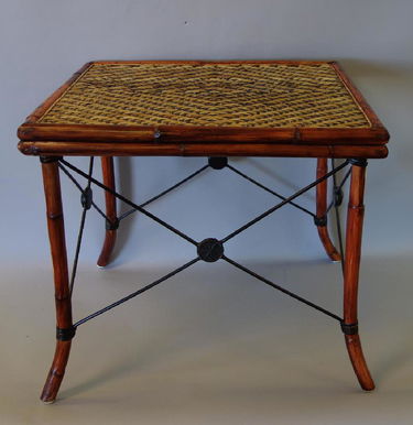 Rattan Bamboo Side Table Mar 15 2018 Klein James In Wa