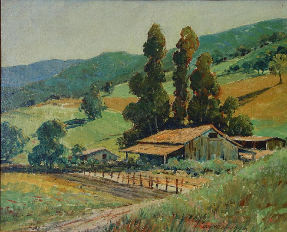 George W Olson (1876-1938) California Landscape (1 of 3)