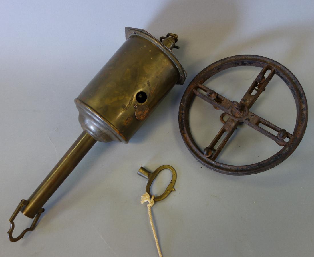 19thc Hearth Spit Roasting Jack, Geo. Salter & Co (1 of 2)