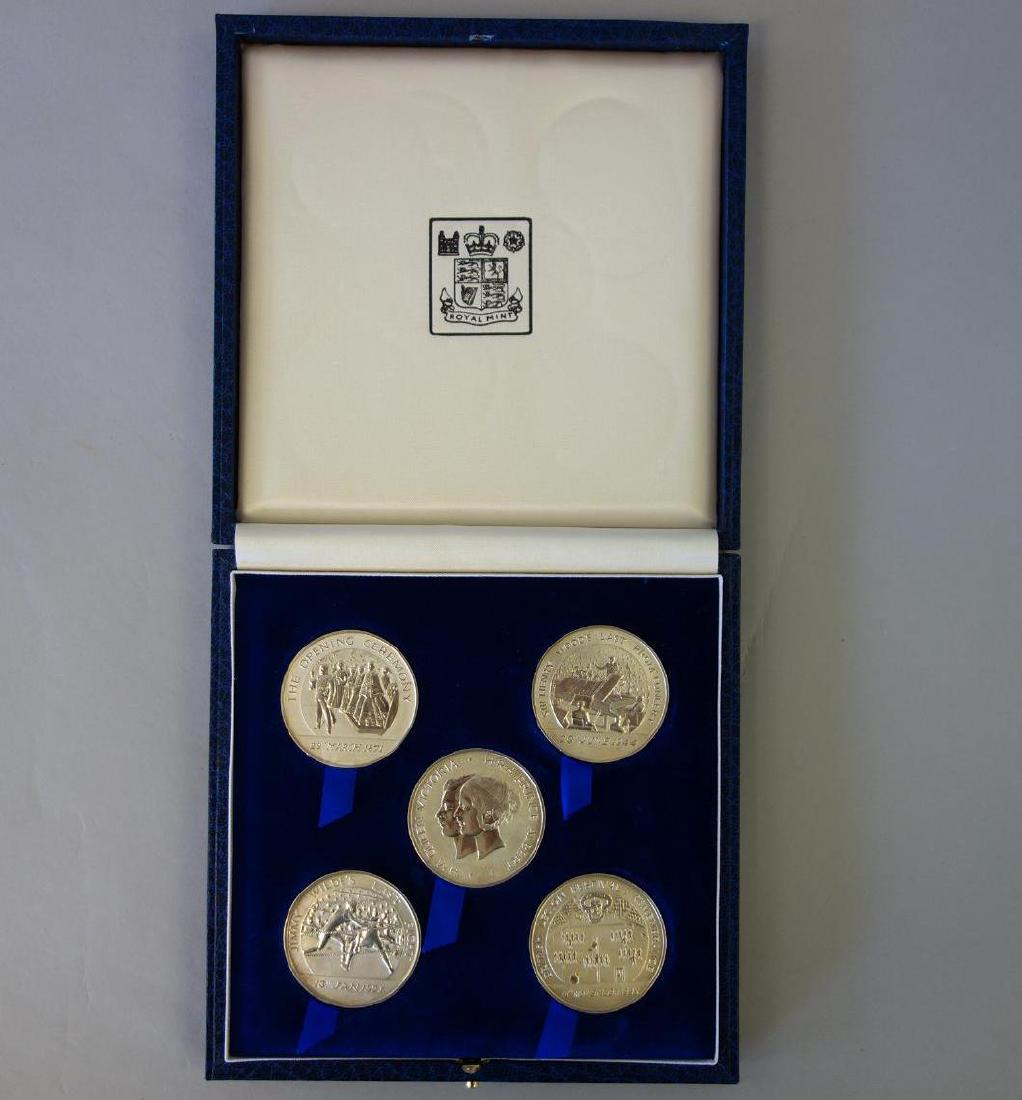 Royal Albert Hall Sterling Medals, 100yr Anniv. (1 of 4)
