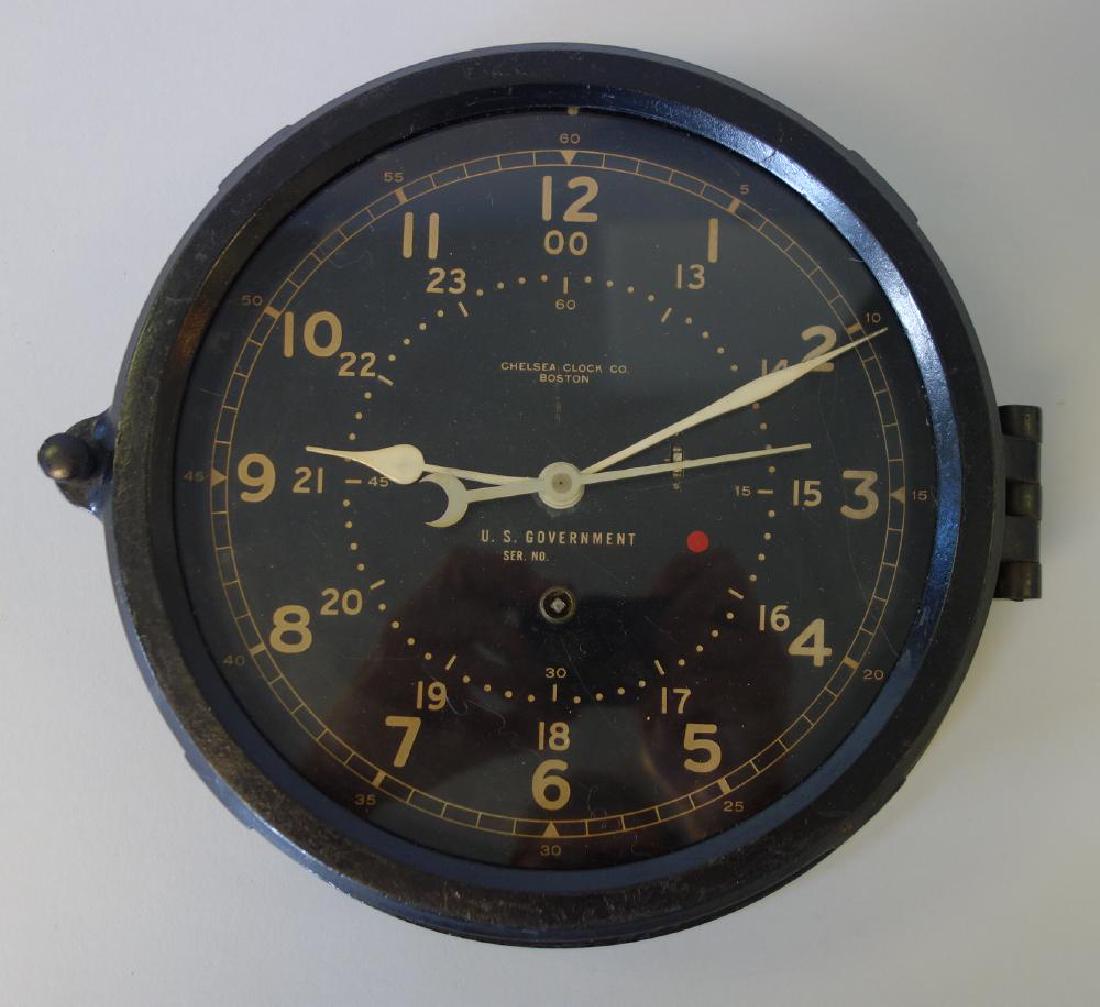 Chelsea Clock Co, US Government Ship's Clock (1 of 2)