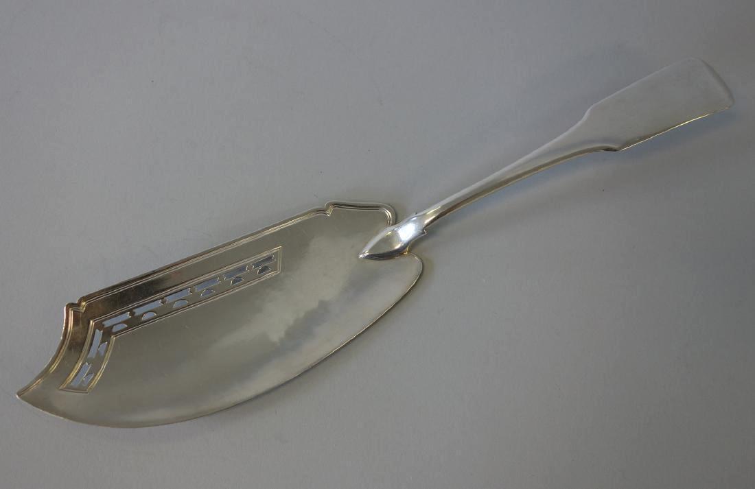 English Sterling Fish Slice, London 1801 (1 of 2)