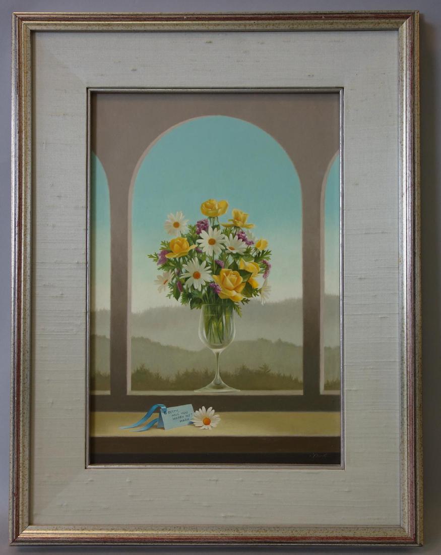 Gerald Stinski (b-1929) Still Life, Floral Bouquet (1 of 4)