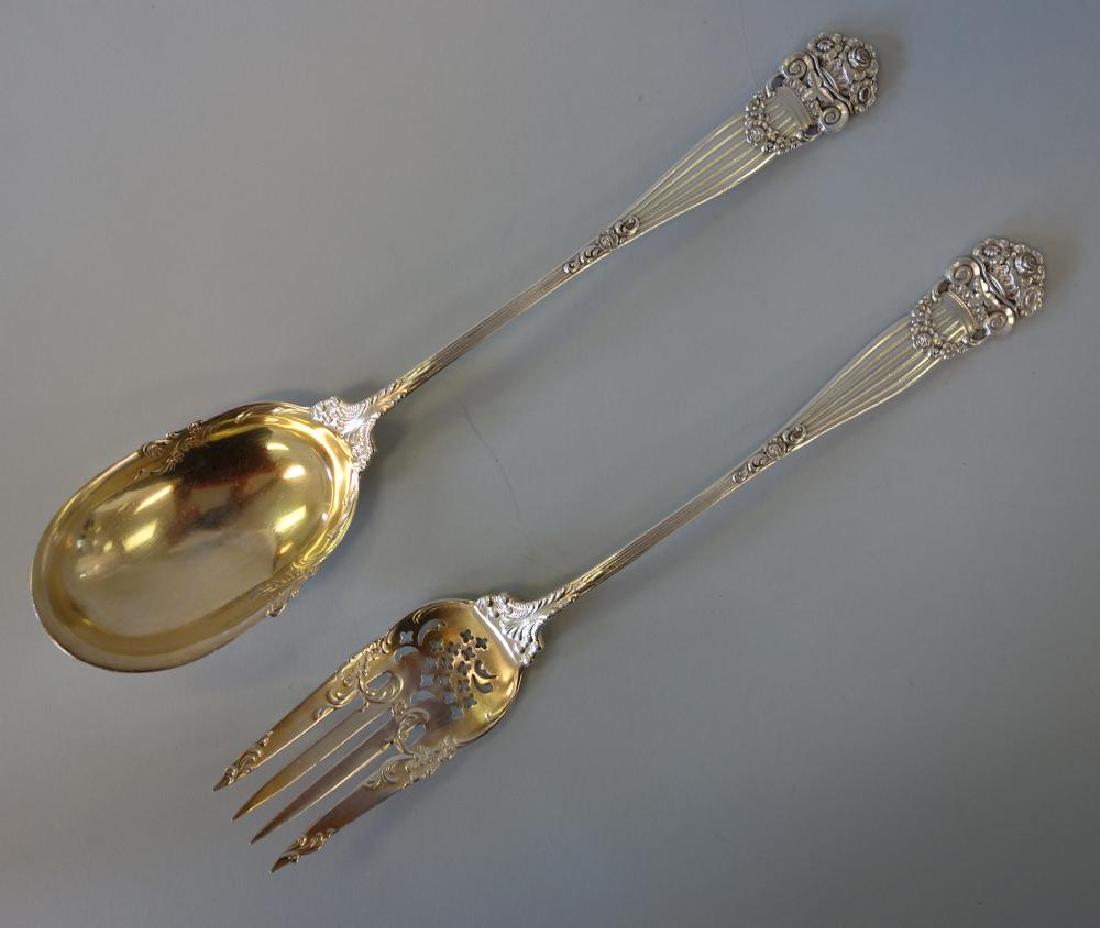 Towle Sterling Salad Set, Georgian Ptn (1 of 2)