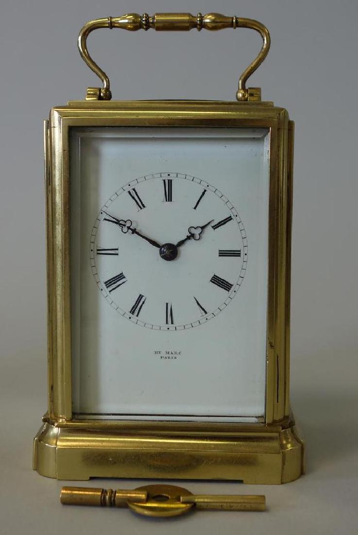 Japy Freres Carriage Clock, Hour Repeat, H. Marc (1 of 4)