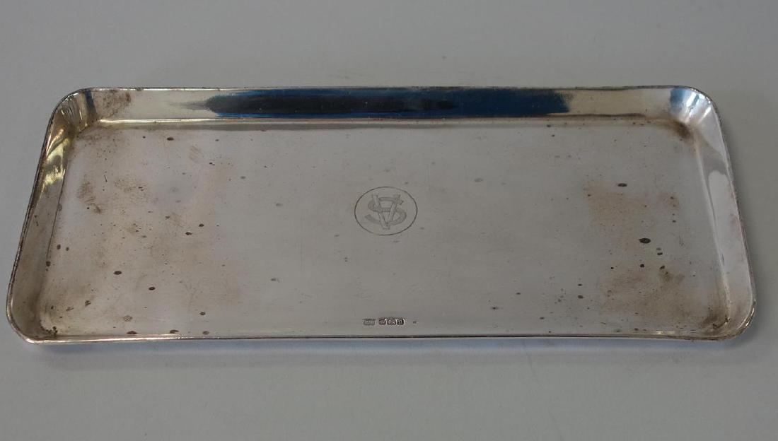 Mappin & Webb Sterling Card / Pen Tray, Sheffield (1 of 2)