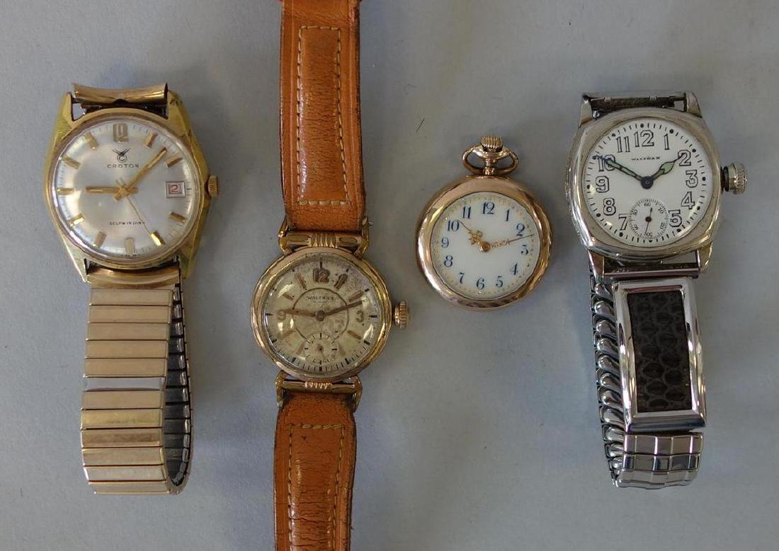 Waltham & Croton Watches & Swiss Pocket Watch (1 of 2)