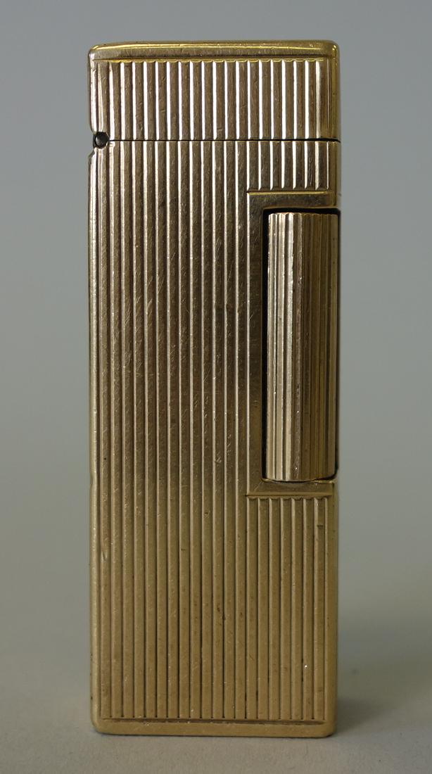 Dunhill Cigarette Lighter, 14K Gold Jacket (1 of 4)