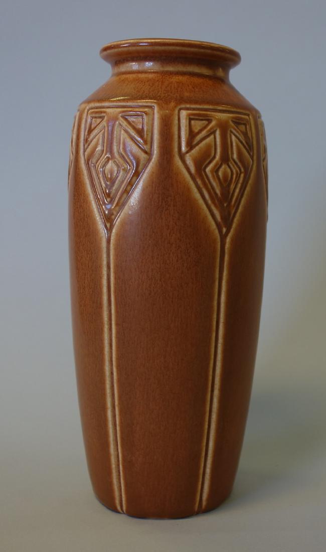 Rookwood Vase, Incised Motif, 1928, Shape 2393 (1 of 2)