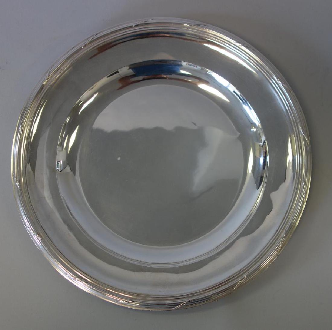 French 950 Silver Tray, LeVerrier, Paris (1 of 3)