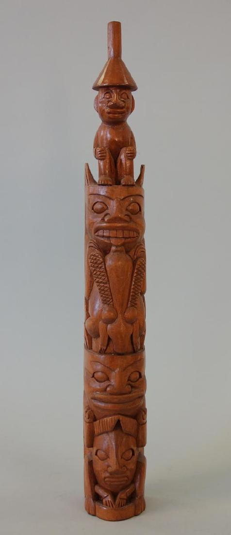 Jaalen edenshaw carving commemorative totem pole haida heritage Jaalen edenshaw carving commemorative totem pole haida heritage
