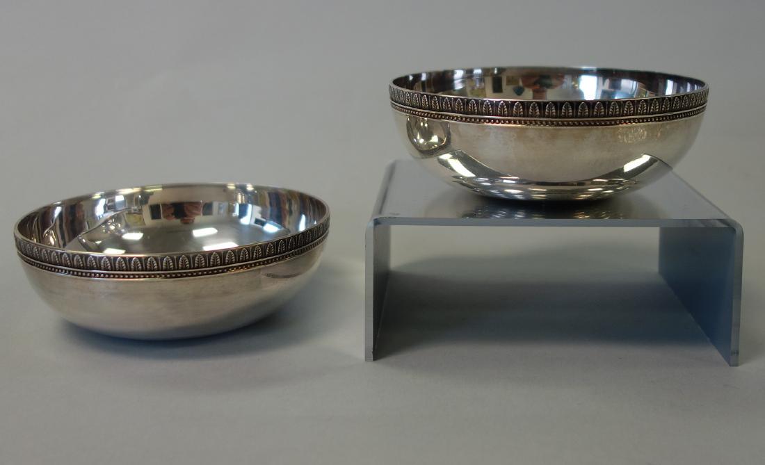 Christofle Malmaison Silver Plate Bowls, France (1 of 3)