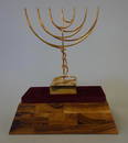 Yaacov Agam (b-1928) Kinetic Menorah, Signed