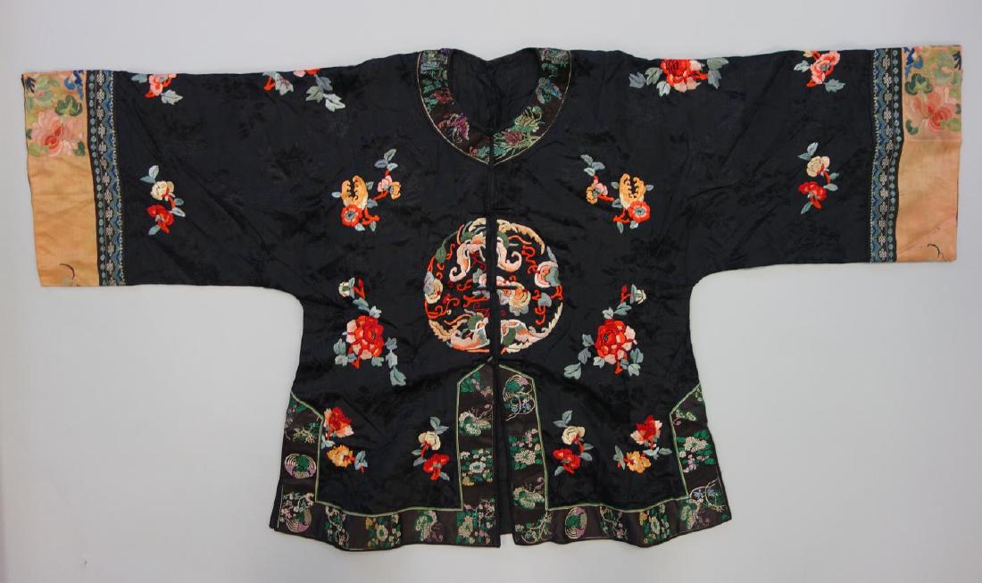 Chinese Embroidered Silk Jacket (1 of 3)