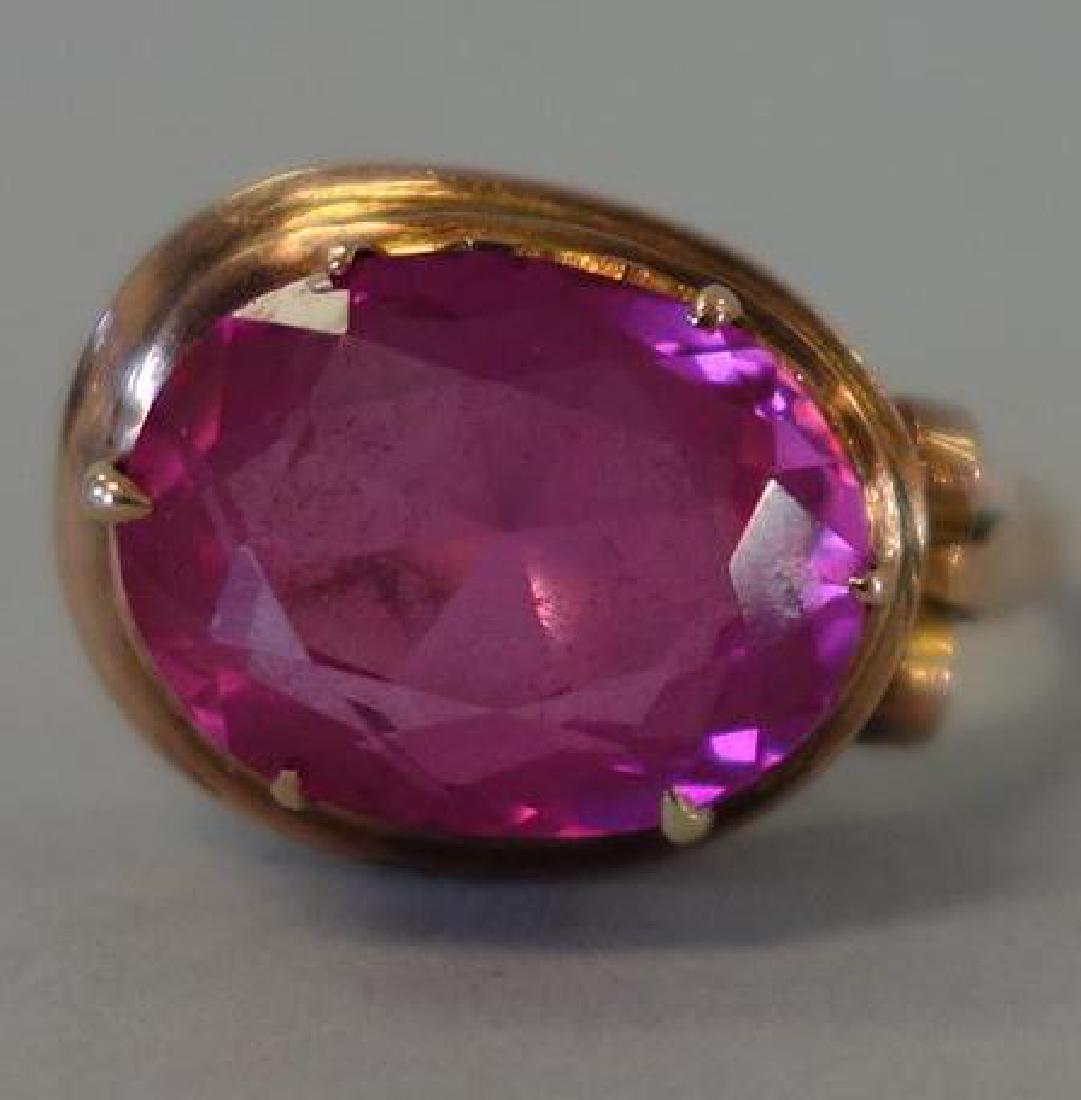 Vintage 14K Gold & Ruby Ring. 2.4cts (1 of 5)