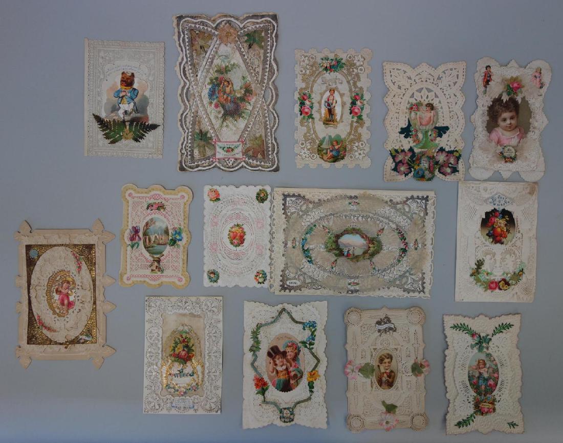 Victorian Lace Valentine Card Collection (1 of 4)