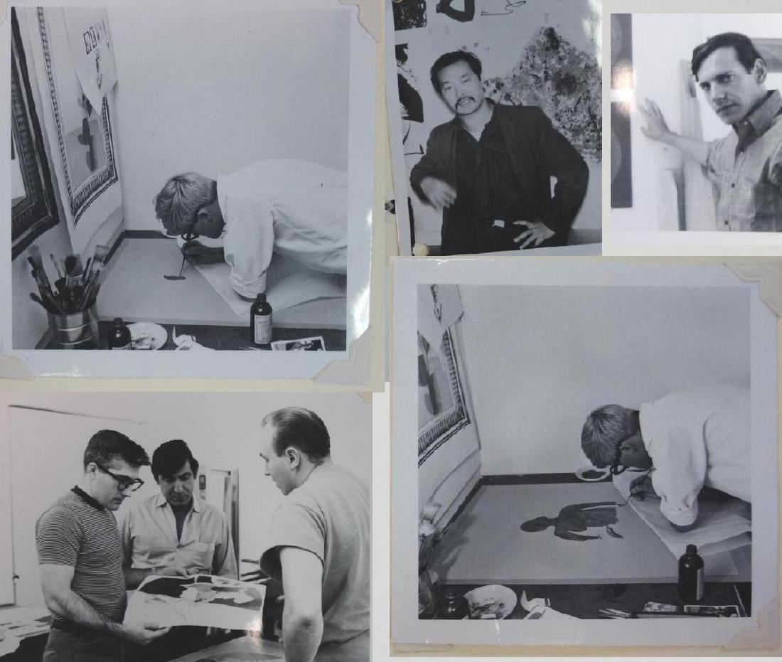 David Hockney, Tamarind Photo Scrapbook, Ting + (1 of 16)