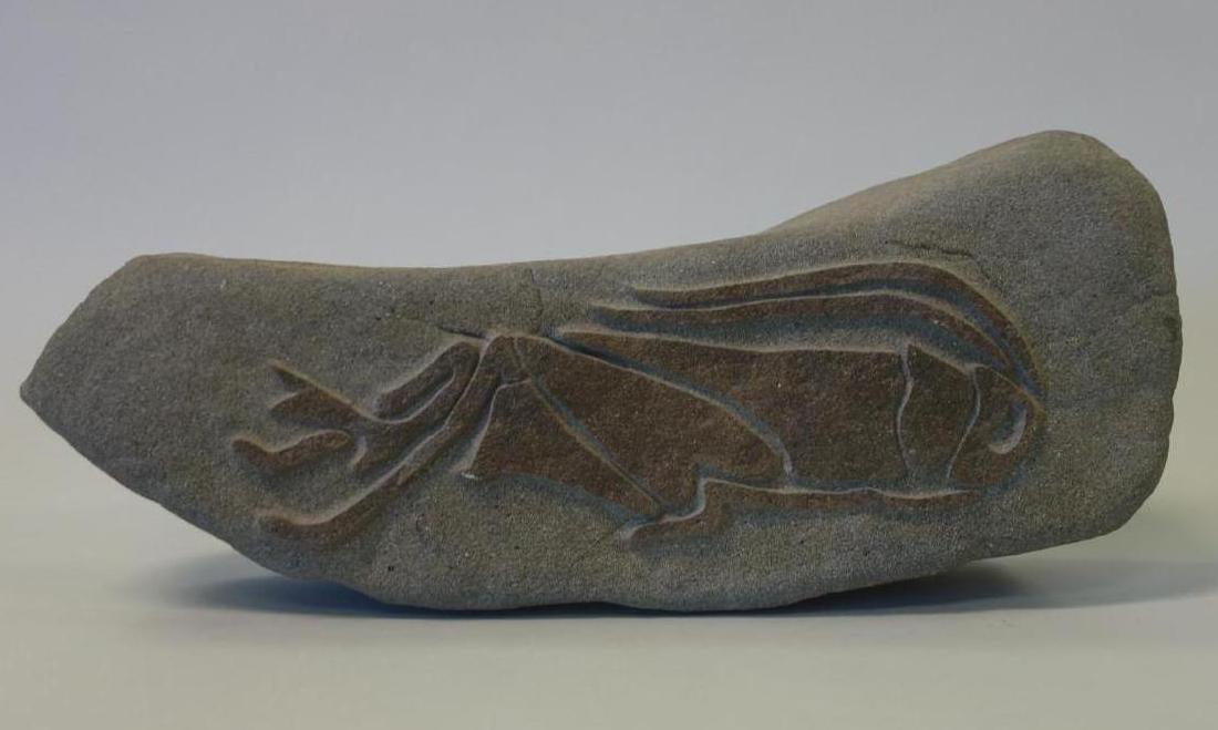 Lurene Richards, Cricket Carved Stone Sculpture (1 of 3)
