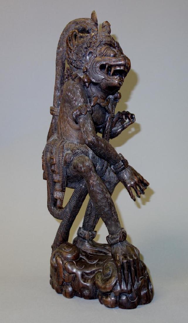 Carved Rosewood Figure of Hanuman (1 of 8)