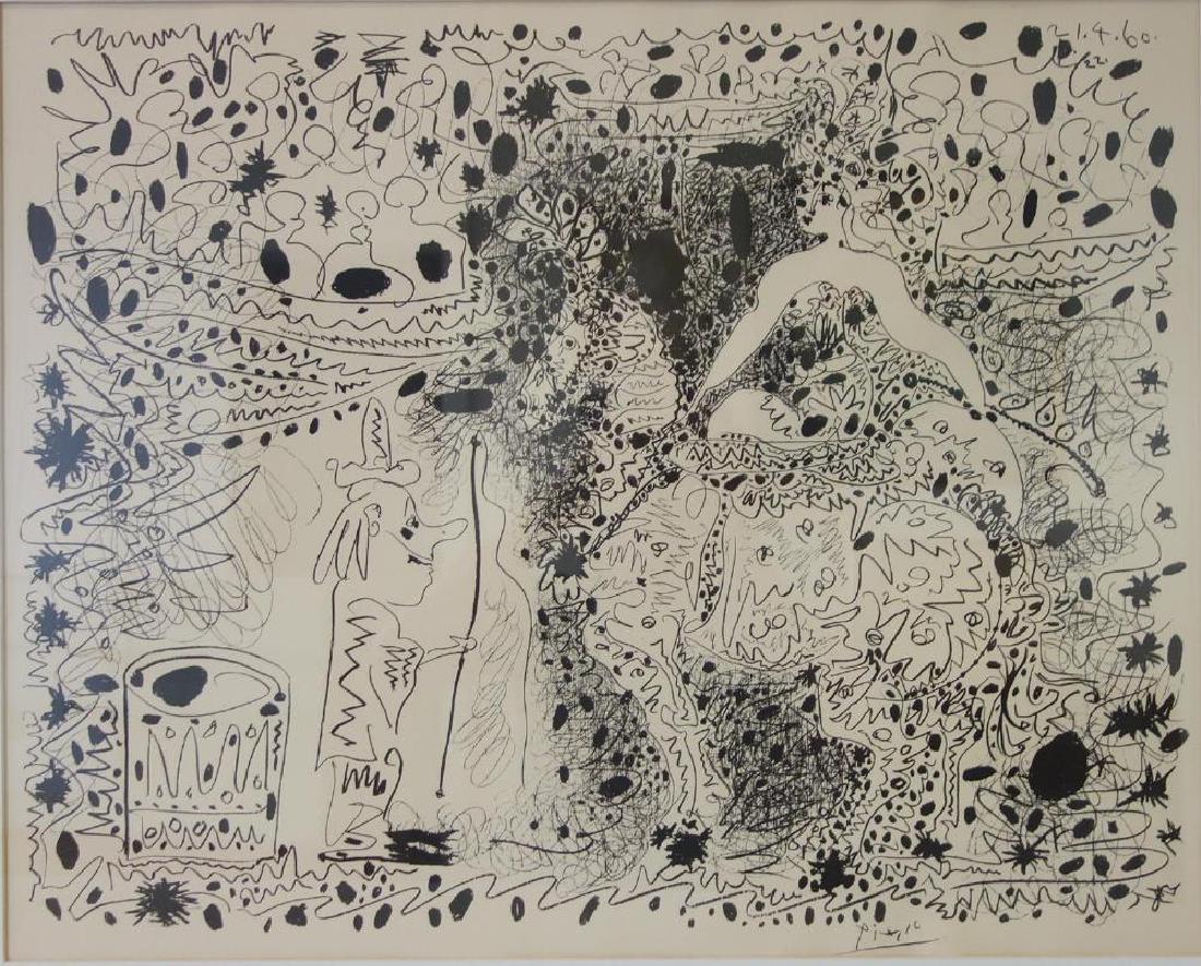 Pablo Picasso, L' Ecuyere, Edition of 1000, 1960 (1 of 4)