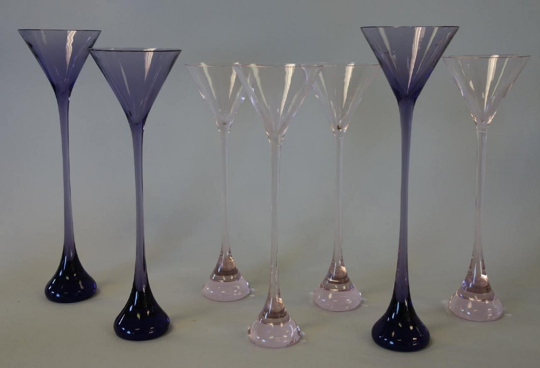 Baccarat Crystal Long-Stemmed Martini Goblets (1 of 4)