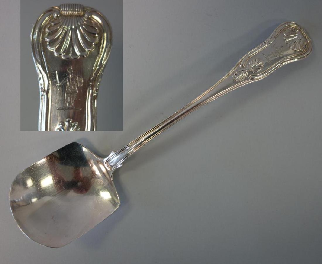 English Sterling Serving Ice Cream Scoop, 1814 (1 of 3)