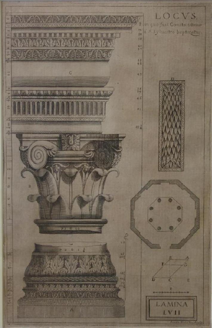 Engraving Corinthian Capital Simon Durellius Sculp (1 of 3)