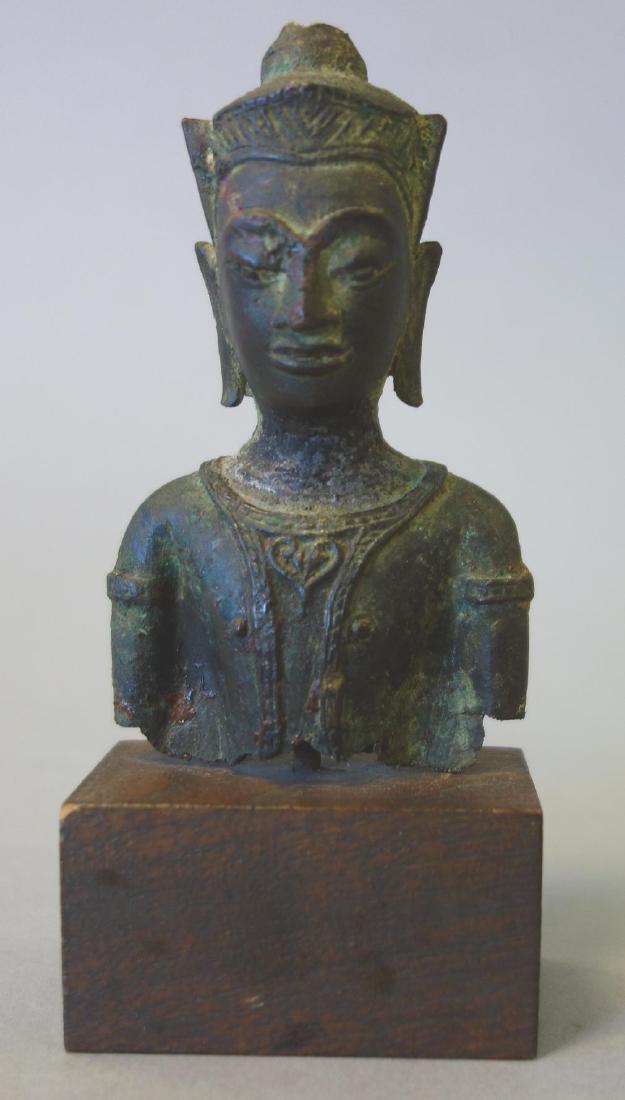 Thai Bronze Buddha Torso, Ayutthaya Era (1 of 4)