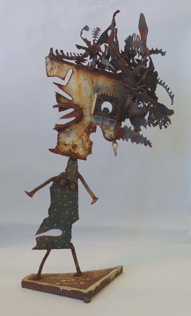 Mark Bulwinkle, Sculpture, Woman Out For A Walk (1 of 3)
