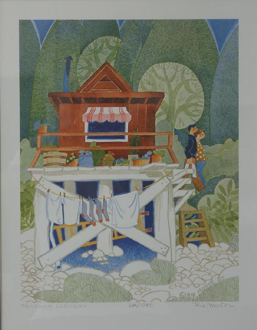 Rie Munoz (b-1921) Tenakee Laundry (1 of 2)