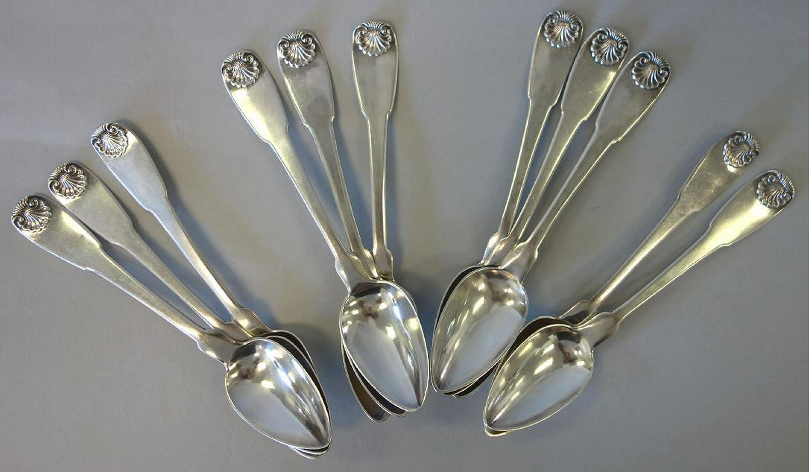 John Wesley Forbes, Coin Silver Grapefruit Spoons (1 of 5)